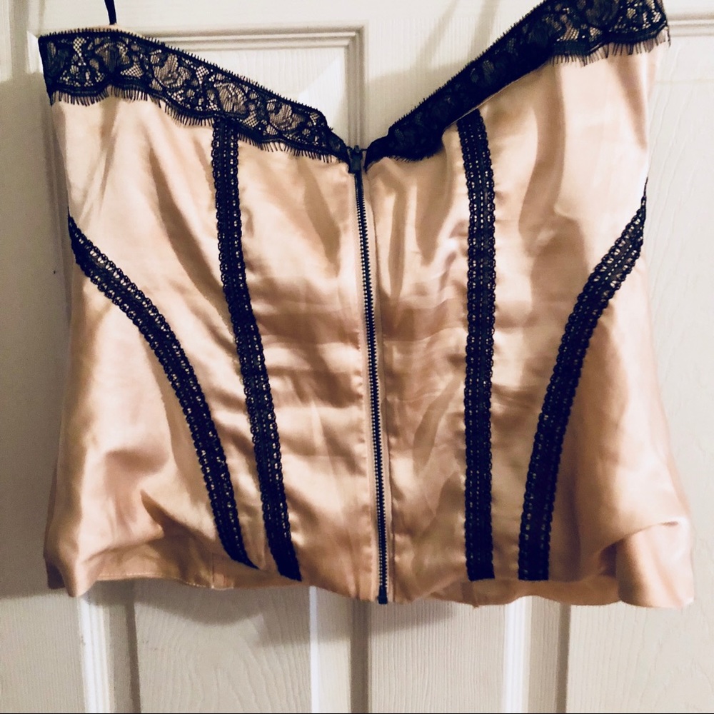 bebe laced corset sz M 📸
